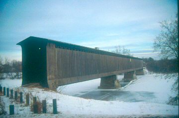 Swanton Railroad Bridge, photo by D.A. Juaire